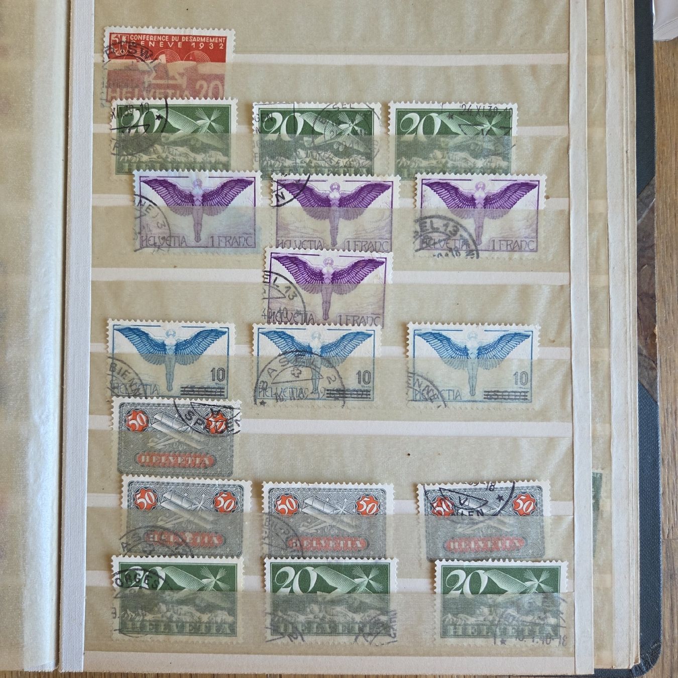 Tutti i francobolli: 2 Briefmarken Albume – Usato da Stans venduto da Ducati16 1