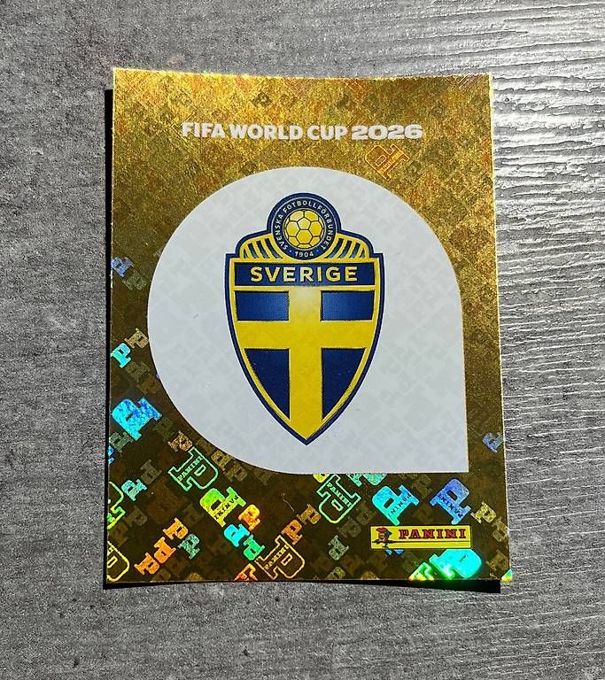 Carte collezionabili: Panini Logo Schweden gold SWE 1 – Usato da altendorf venduto da MopedScheune