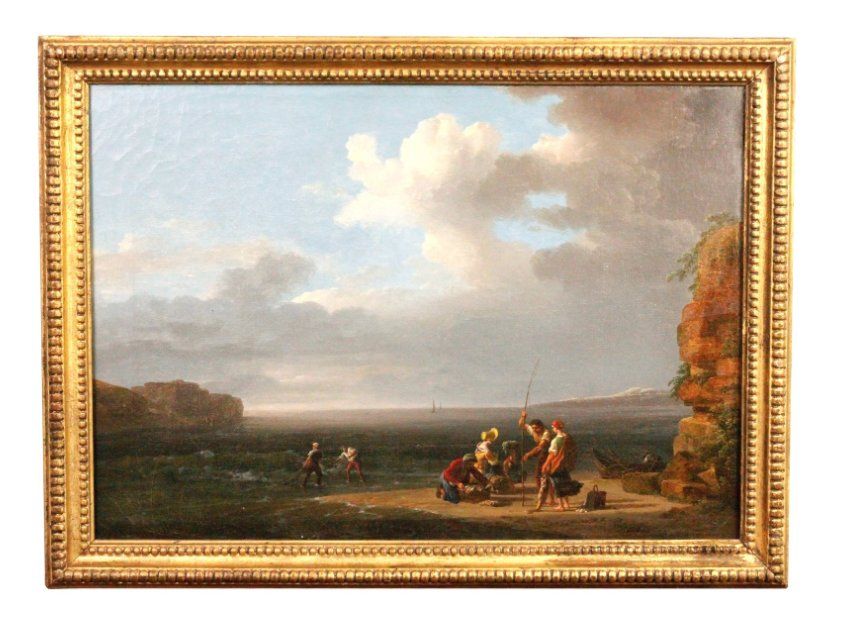 Jean François André Duval (1776-1854) - Zwei Gemälde (Gebraucht) in ...