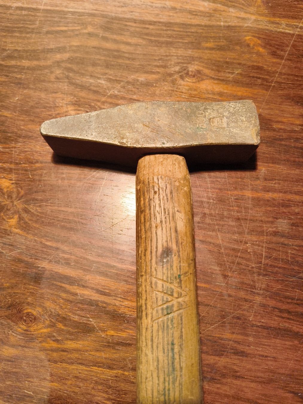 Tutti gli attrezzi: antiker Hammer Metall Holz 500g – Usato da stettlen venduto da VintageBern_ch 1