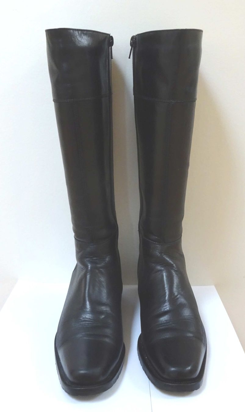 Scarpe da donna: Leder Stiefel - schwarz - Grösse 37 – Usato da Zofingen venduto da Justizia_01 1