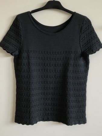 Pull Oleana Norvège, laine mérinos et soie, t M