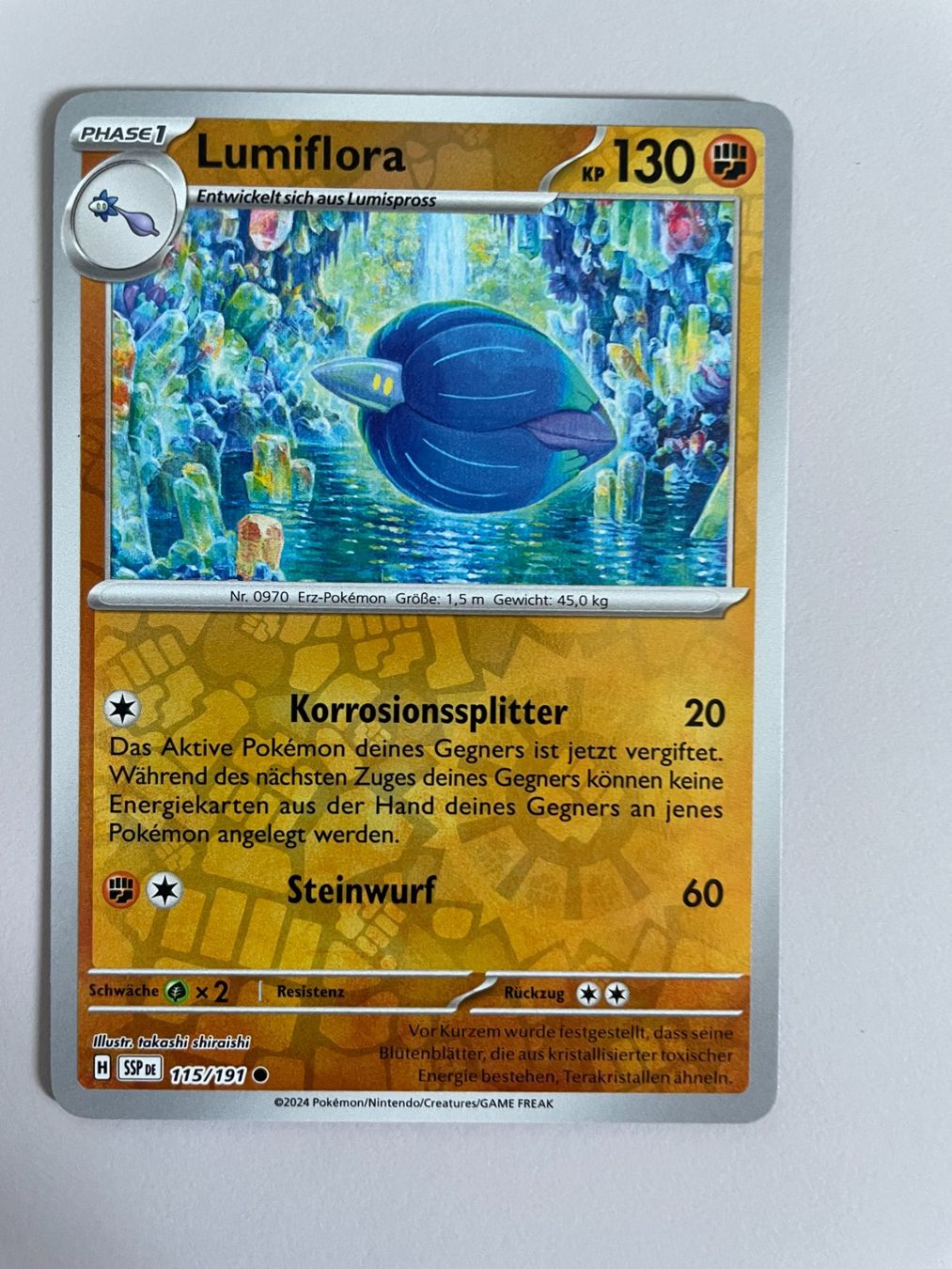 Pokémon Sammelbilder & Trading cards: Pokemon Lumiflora Reverse (Versand gratis) – Neu (gemäss Beschreibung) aus Chur von Angerson