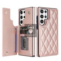 Schutzhülle in Rosé für Samsung S23 Ultra + Kartenhalter