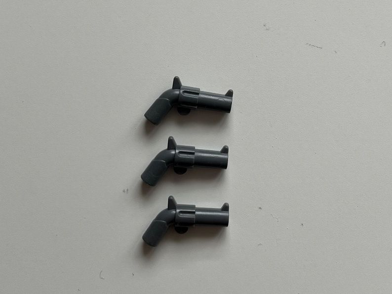 Lego Kit di costruzioni: Lego Revolver, Dark Bluish Gray – Usato da Hirschthal venduto da TamSwissBricks