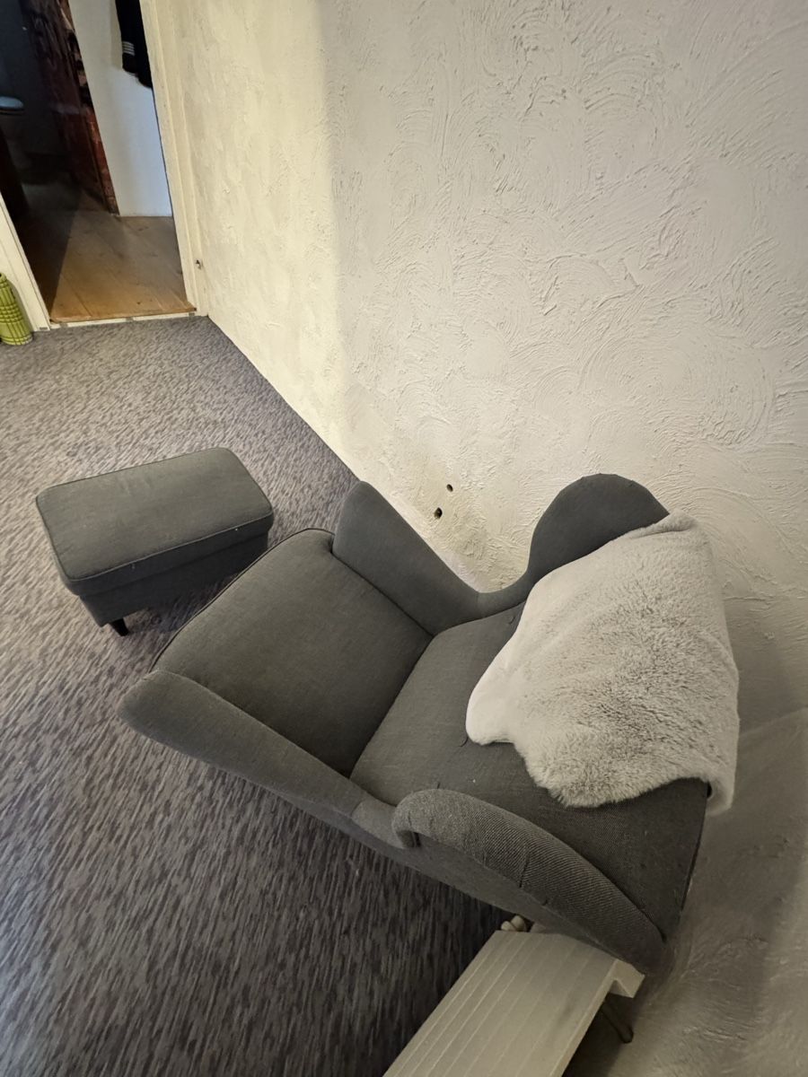 Ikea Fauteuils: Ohrensessel grau (Strandmon) – D'occasion à Uesslingen par ni87 4