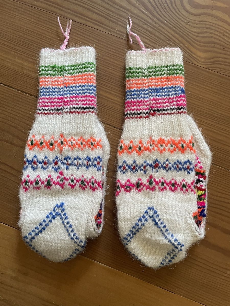 Socken: wunderschöne, handgestrickte Socken – Neu (gemäss Beschreibung) aus Nuglar von bibabone 3