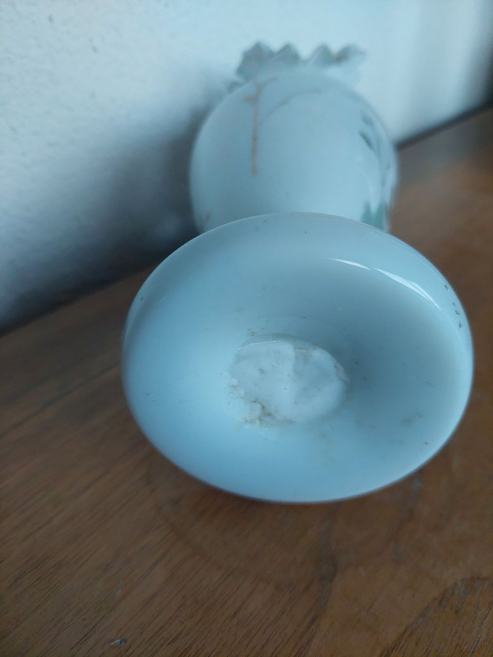 Vasi & Recipienti: Antike Opaline Glasvase bemalt, Jugendstil – Usato da Hergiswil NW venduto da maiette-23.N 6