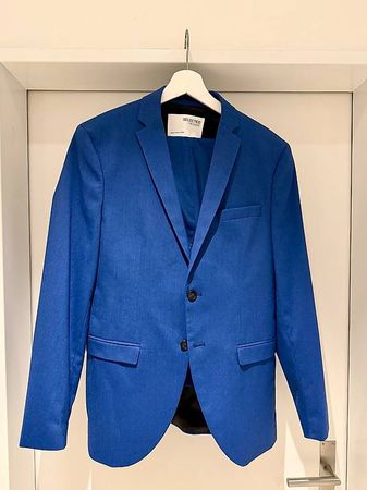 Selected Homme Herrenanzug blau