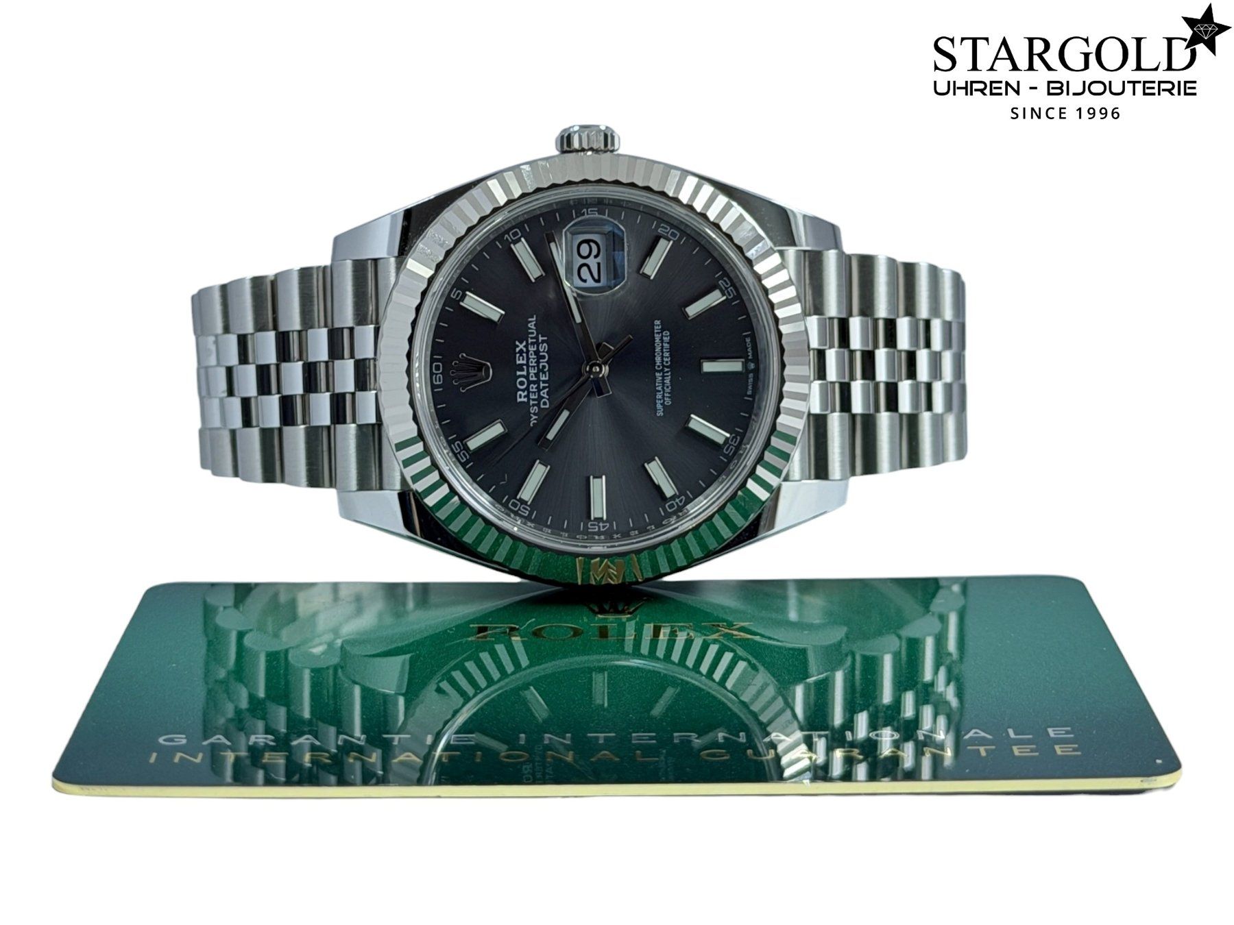 Rolex Orologi: Rolex Datejust 41 grau - 126334 – Usato da Zürich venduto da Stargold-Uhren 1