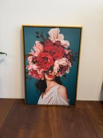 Rose Veil Print mit Goldrahmen, 60 x 90 cm, NP CHF 333