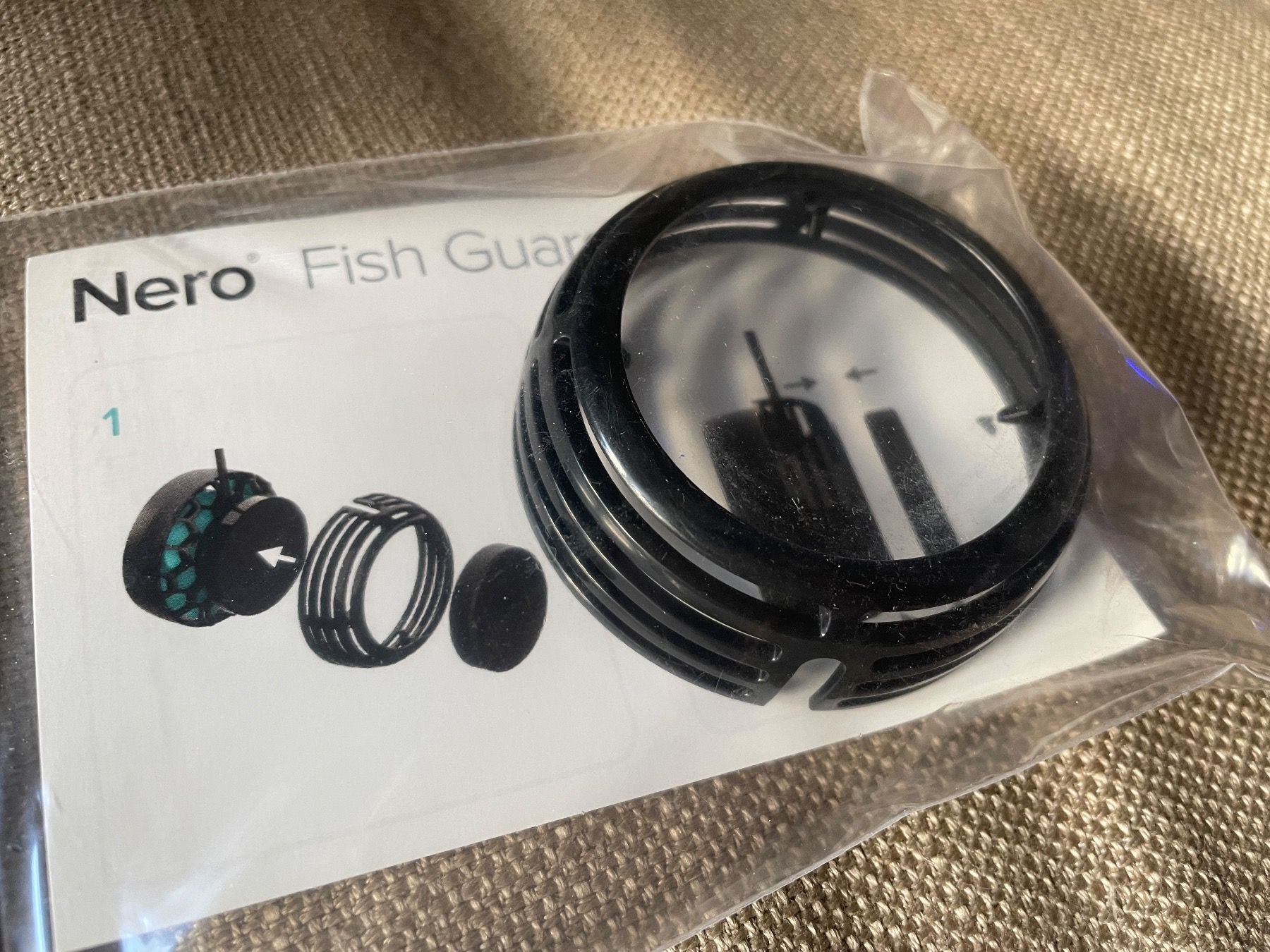 Pompe & Parti di ricambio: Ecotech Nero 3 Fish Guard – Nuovo e nell'imballaggio originale da Genève venduto da papillon2976 1