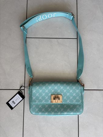 Neue Joop Cortina Diletta Schultertasche in der Farbe türkis