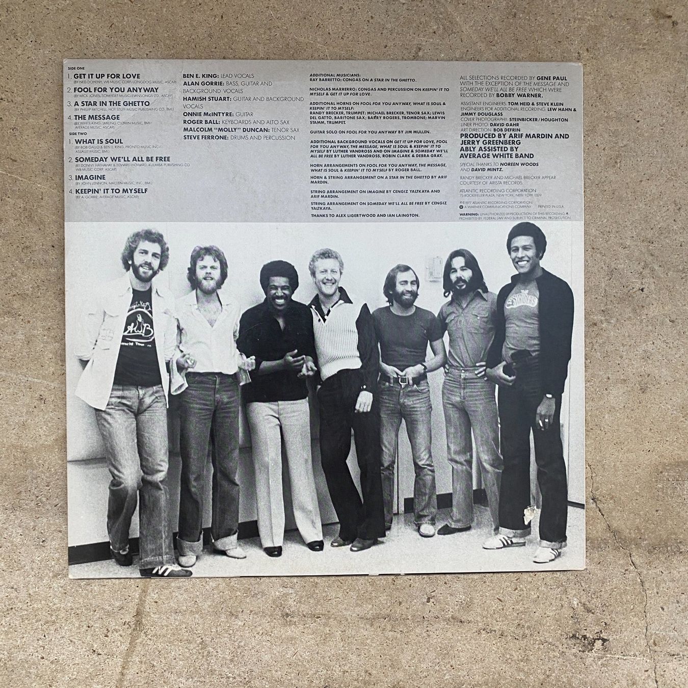 Dischi in vinile: AWB & Ben E. King - Benny and Us LP Vinyl – Usato da Zürich venduto da honey-k 1