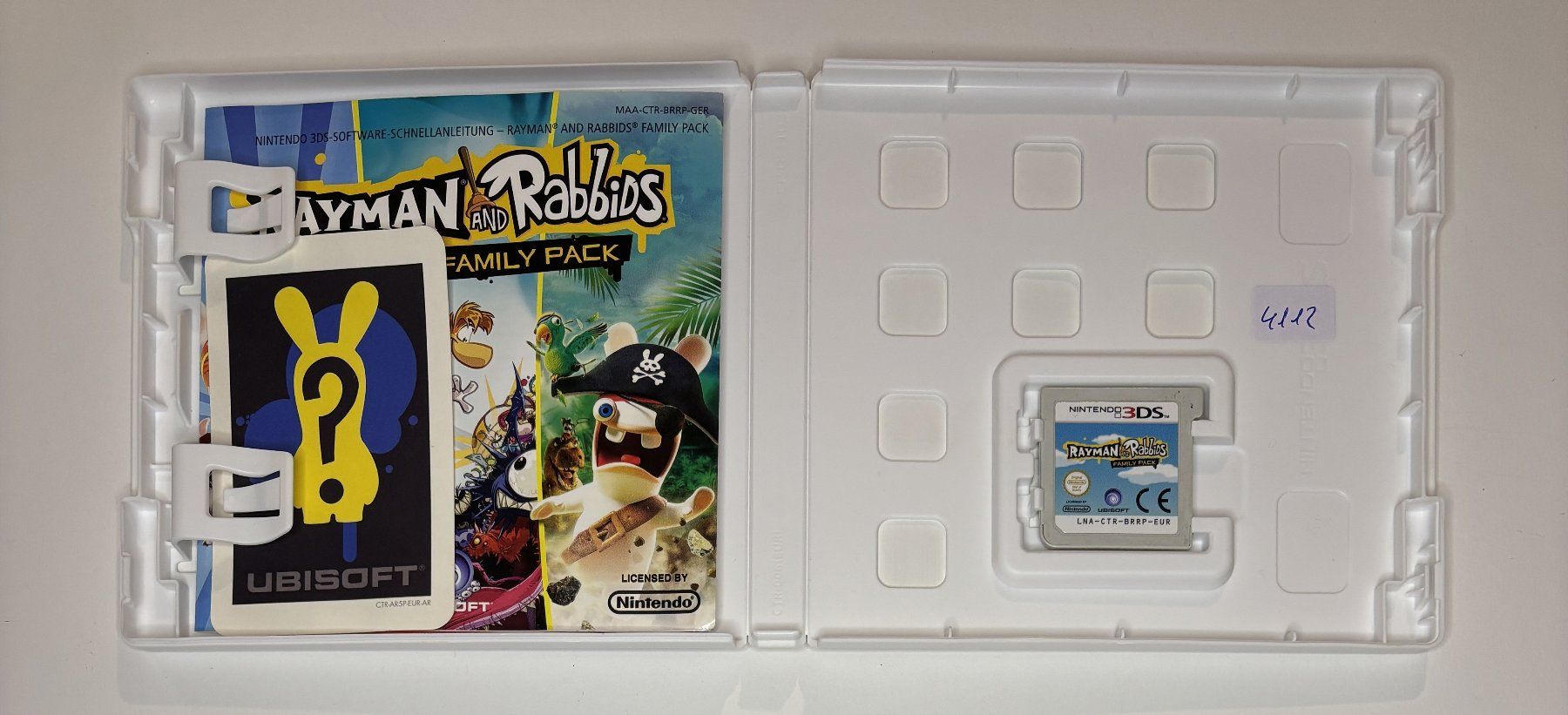 Spiele: 3DS - Rayman and Rabbids Family Pack – Gebraucht aus Allschwil von Bullach 1