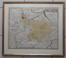 Basel. Kupferstichkarte von 1767.