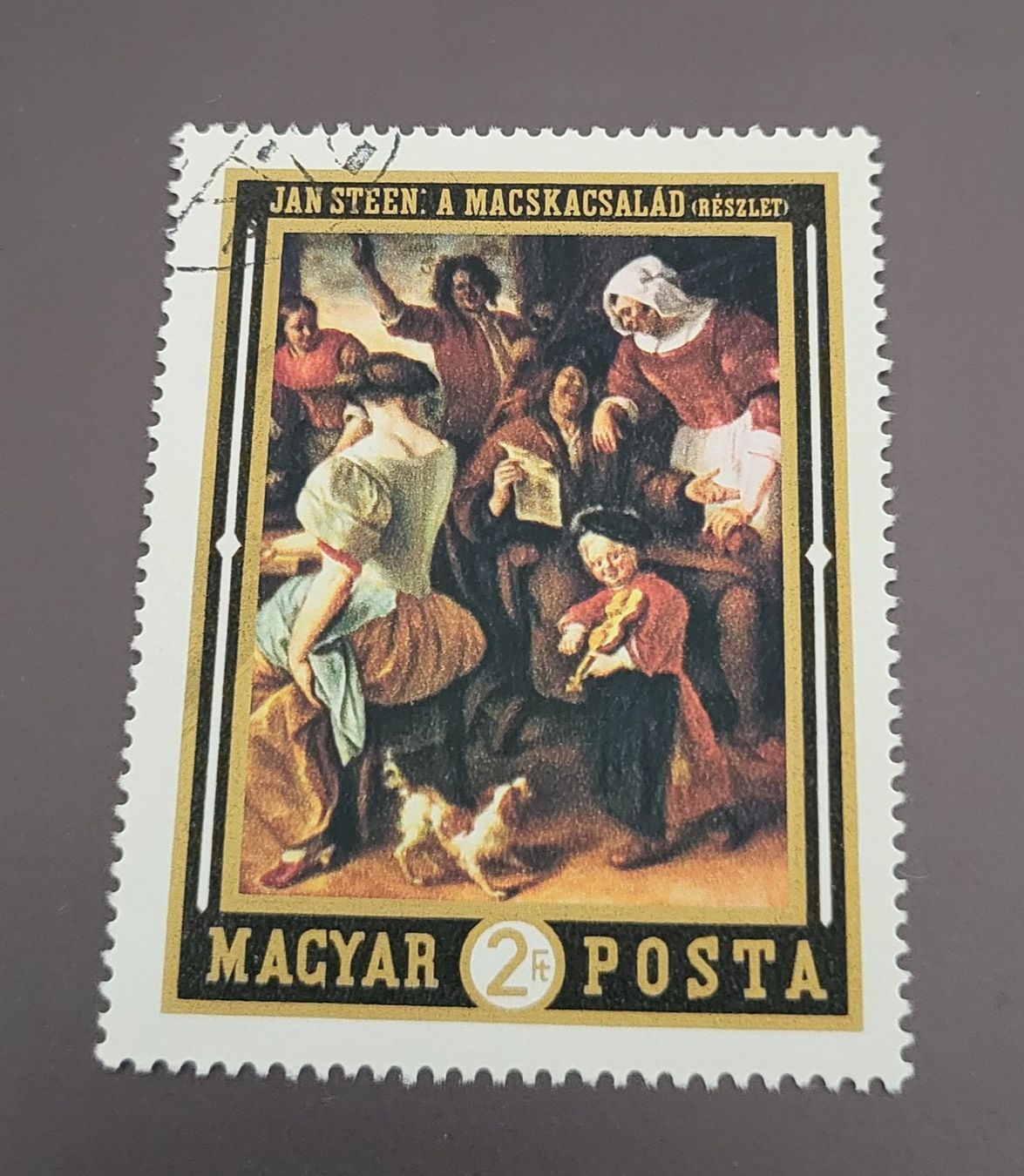 Tutti i francobolli: Ungarn Gemälde briefmarke – Usato da St Gallen venduto da Stampsalshobby