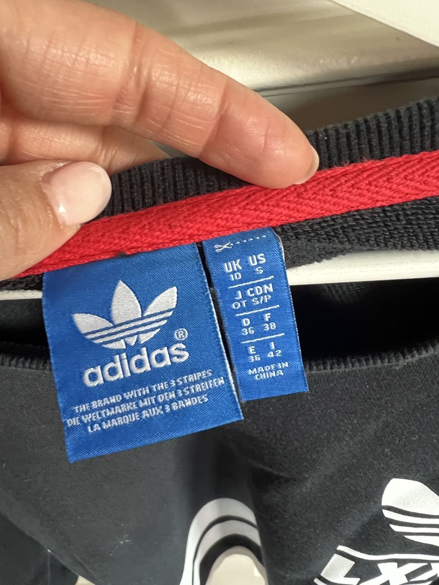 Adidas Maglioni & Felpe: Adidas Sweatshirt Black/White, Size S / 38 – Usato da Zürich venduto da Mirouch 5