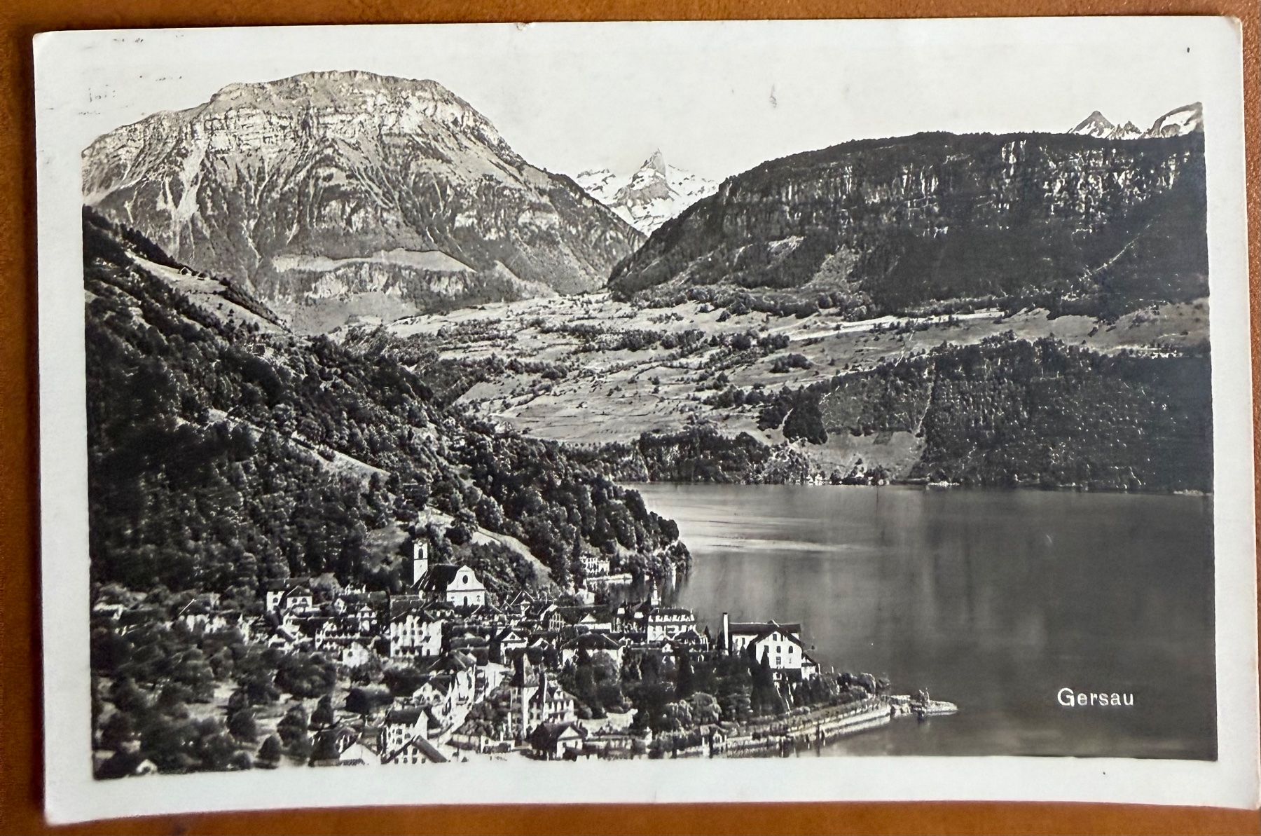 Cartoline postali: Gersau - 1920 – Usato da Lutry venduto da Ediego