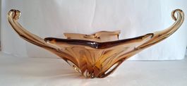 Grosser elegante Vintage Murano Glasschale