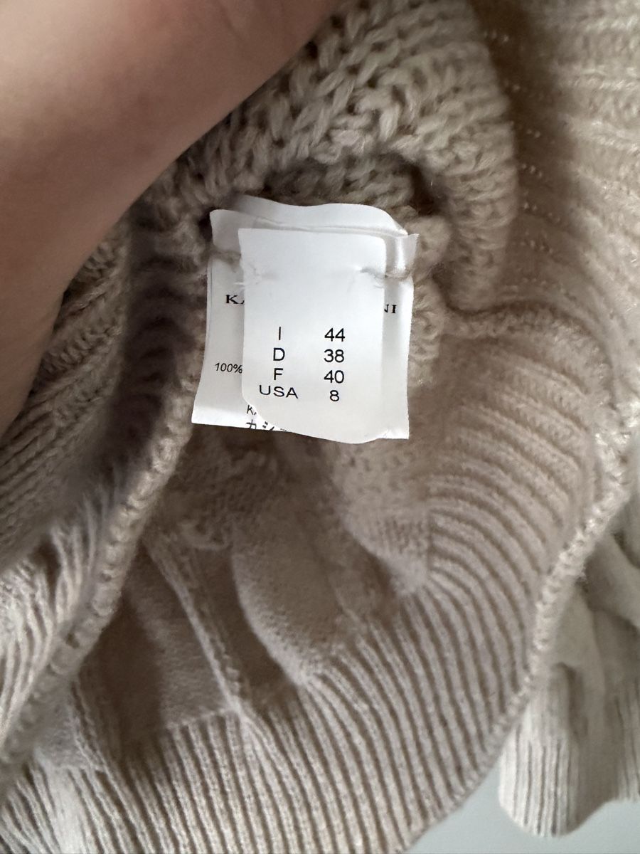 Pulls & Sweat-shirts: Katia Serafini Kaschmir Pullover beige Groesse 38 – D'occasion à Schindellegi par schindeli 1