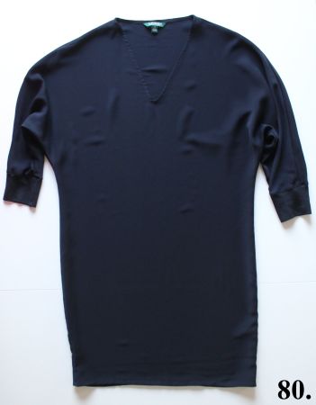 Robe Lauren Ralph Lauren bleu marine t.6