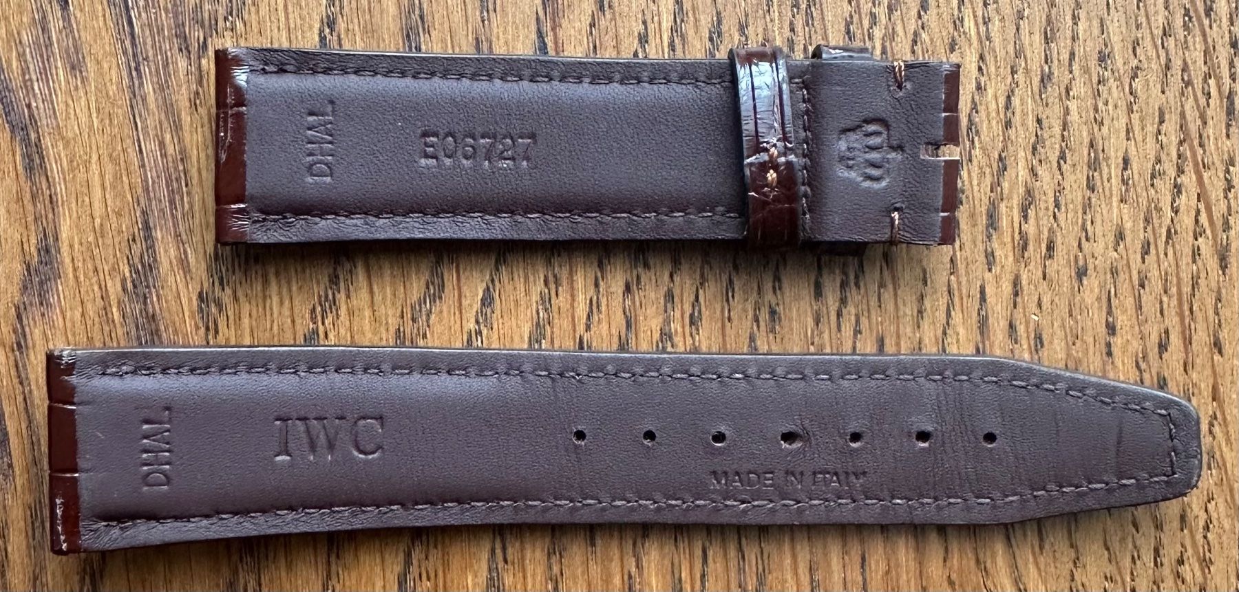 IWC Armbänder & -reifen: IWC Alligator Band – Neu (gemäss Beschreibung) aus Bonstetten von Mr.P 2