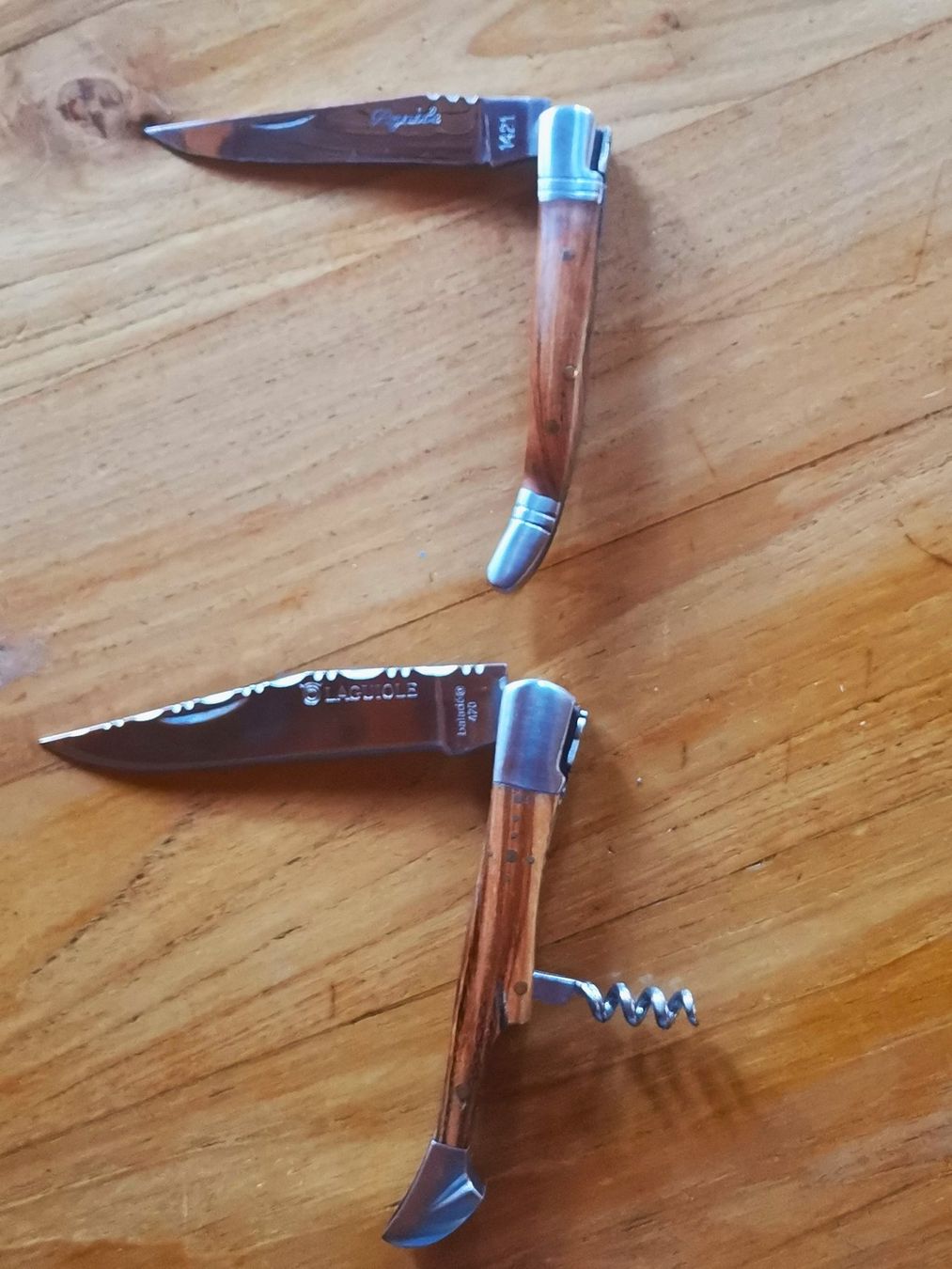 Laguiole Coltelli tascabile: 2 Sackmesser Laguiole – Nuovo (secondo la descrizione) da Mund venduto da Takeit2