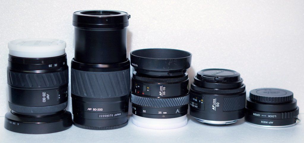 Minolta Objectifs: Minolta Objektive – D'occasion à Dottikon par Floppidogg77
