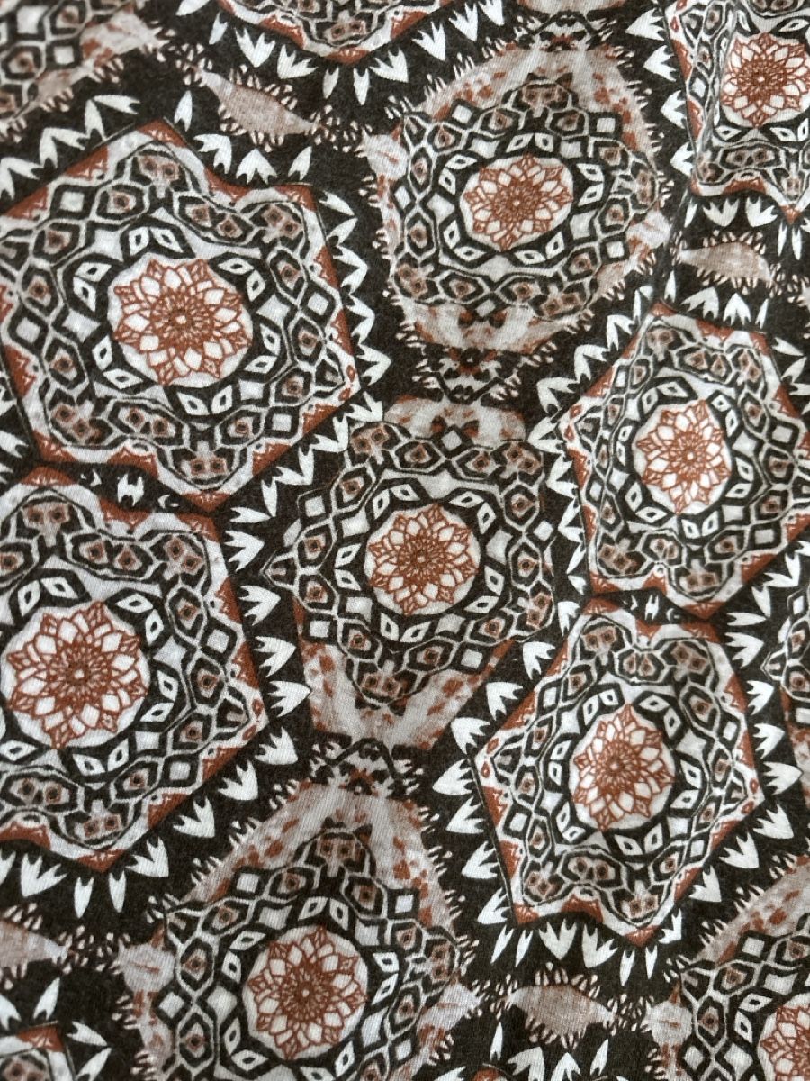 C&A Gonne: Rockiger Boho-Look Sommerkleid im Ethno-Muster mit Schlitz – Nuovo (secondo la descrizione) da Hendschiken venduto da Uraniali 5
