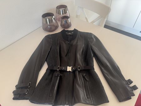 Lederjacke Gucci schwarz XS sehr guter Zustand