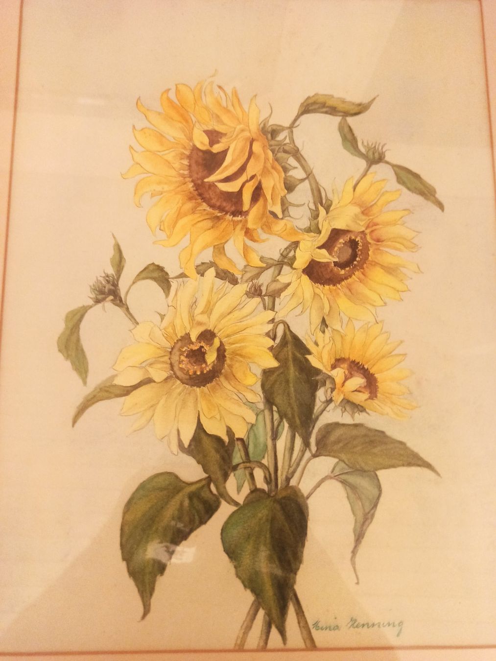 Foto & Immagini: 3 Stück Blumen Bilder – Usato da Dietikon venduto da nala_66 7