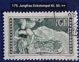 ST8) 179, Gebirgslandschaft Jungfrau, sauber ⊙ Kt. 50.-+