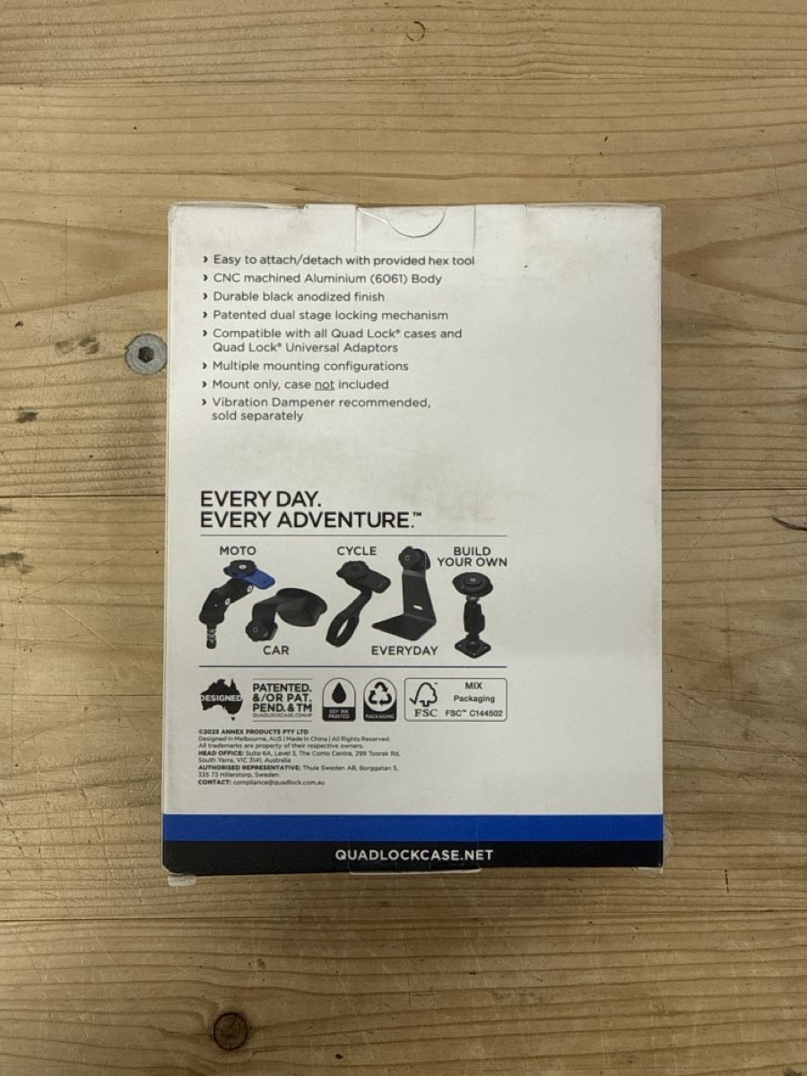 Quad Lock Supports de vélo: Quad Lock Handlebar Mount Pro – Neuf (Voir description) à Altdorf UR par Leonidas_48 1