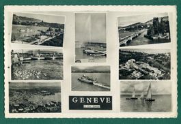 Genève, 8 Ansichten, 1956, gelaufen