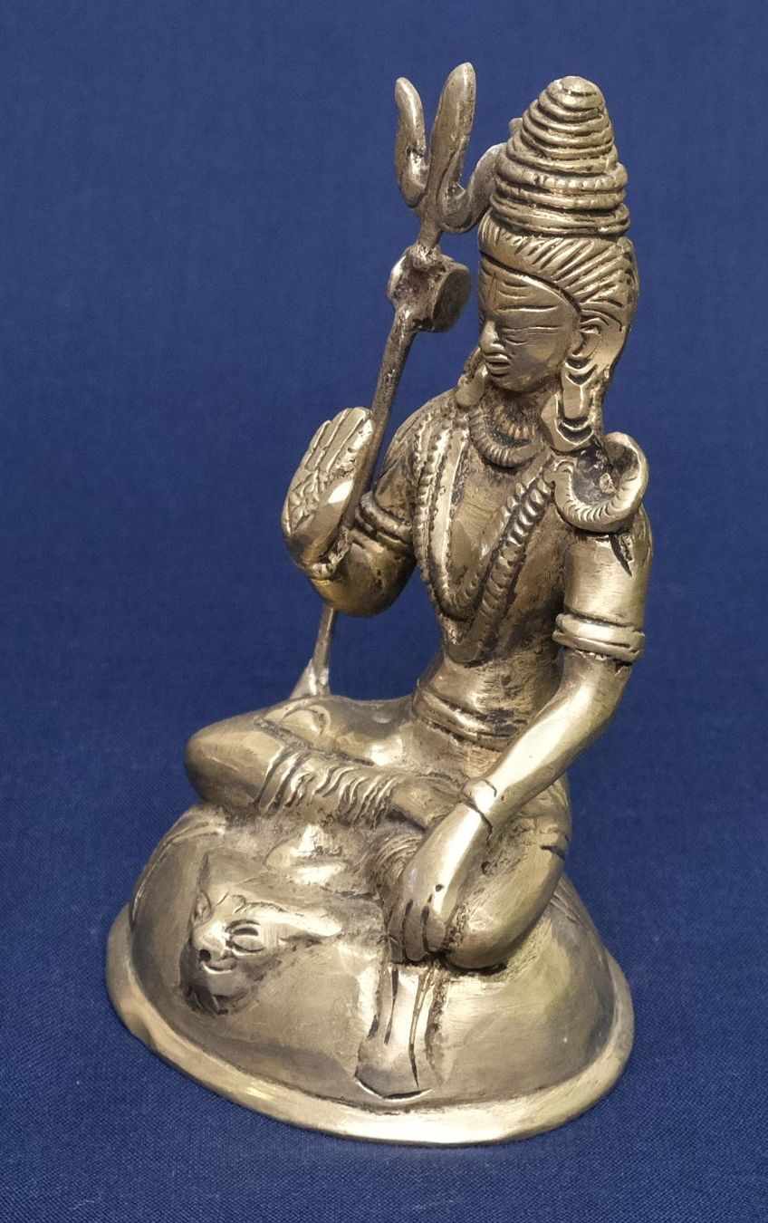 Skulpturen & Statuen: Shiva Statue, indische Gottheit mit Dreizack – Neu (gemäss Beschreibung) aus Zürich von Masala-Oase 1