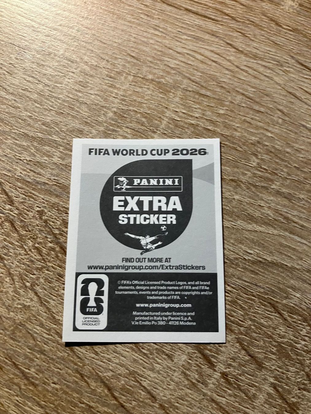 Panini Carte collezionabili: Panini WM 2026 Hakimi Extra Sticker Purple – Nuovo (secondo la descrizione) da Chur venduto da tozzi-stickerworld 1