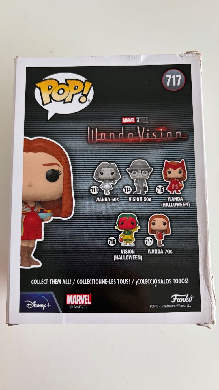 Funko Statuette: Marvel WandaVision 70s Funko Pop 717 – Usato da Bern venduto da ece_nxk7 2