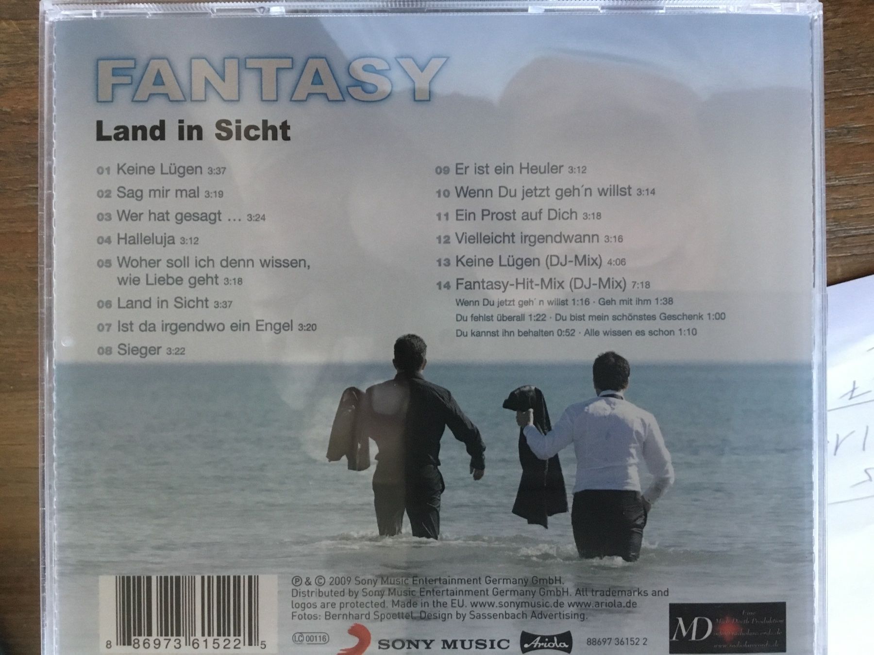 CD: Fantasy Land in Sicht CD 2009.  u – Usato da Thierachern venduto da sweden08 1