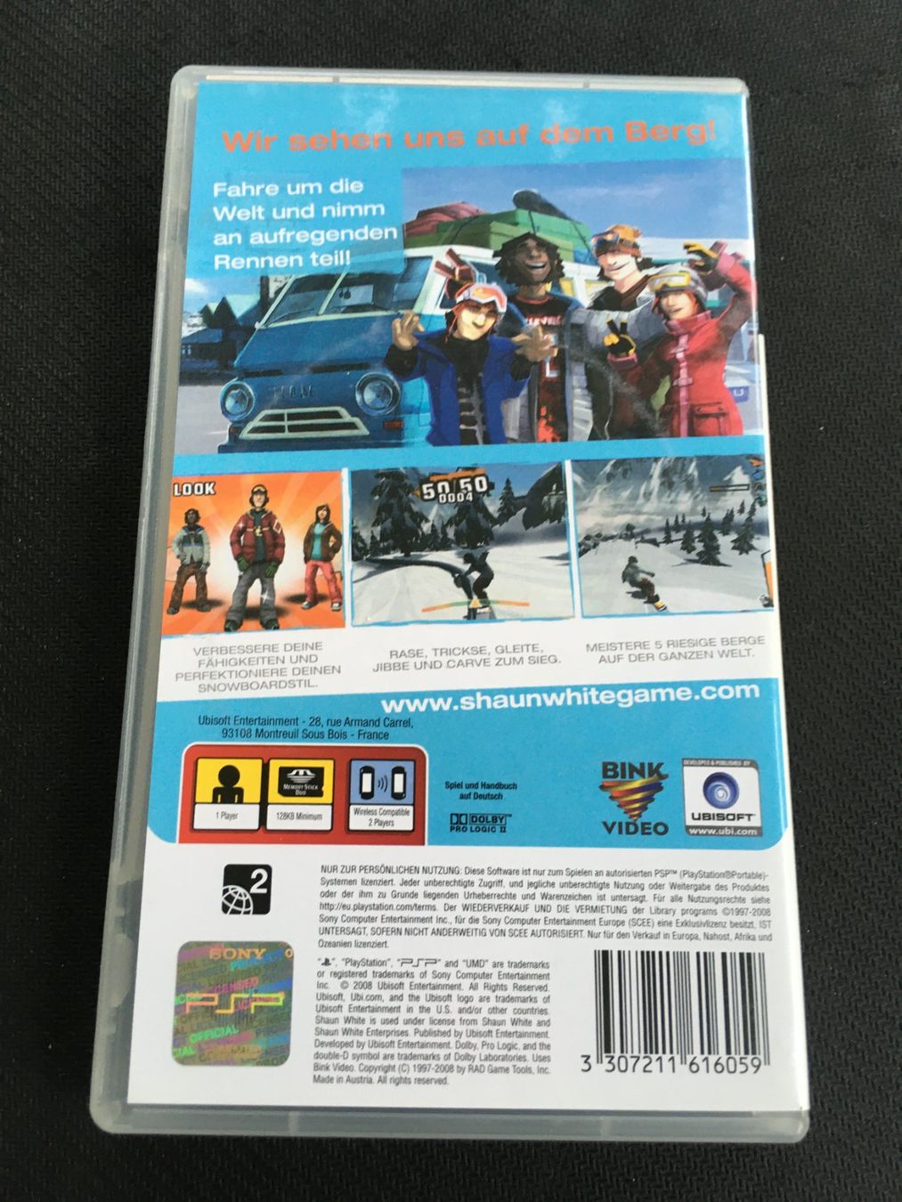 Sony Giochi: Shaun White Snowboarding - PSP – Usato da St.Gallen venduto da Punktchen01 1