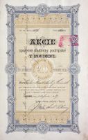 Gemeinschaftliche Mälzerei in Roudnici - 1889