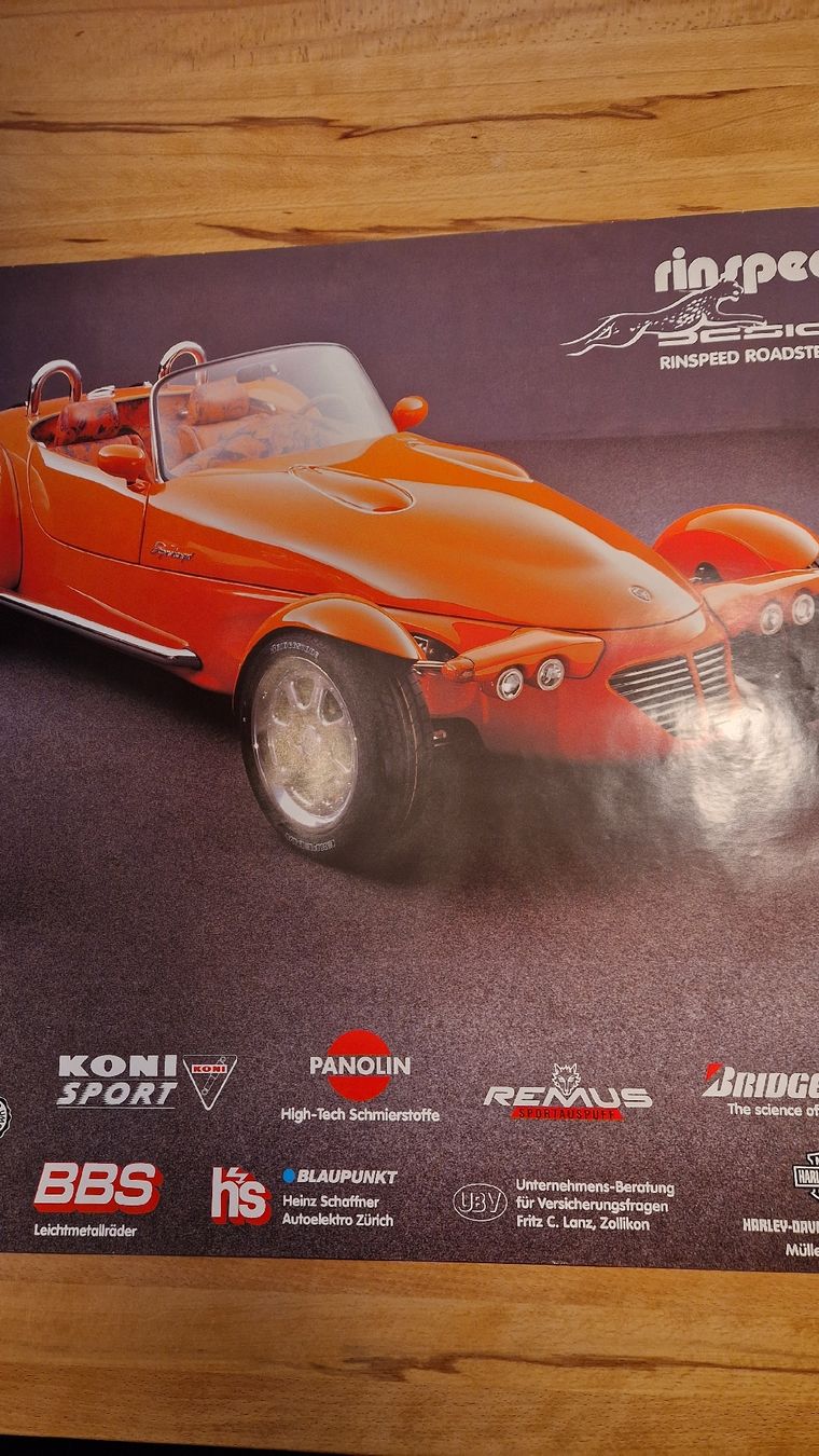 Foto & Immagini: rinspeed poster – Usato da Gerlikon venduto da thomasr01 2