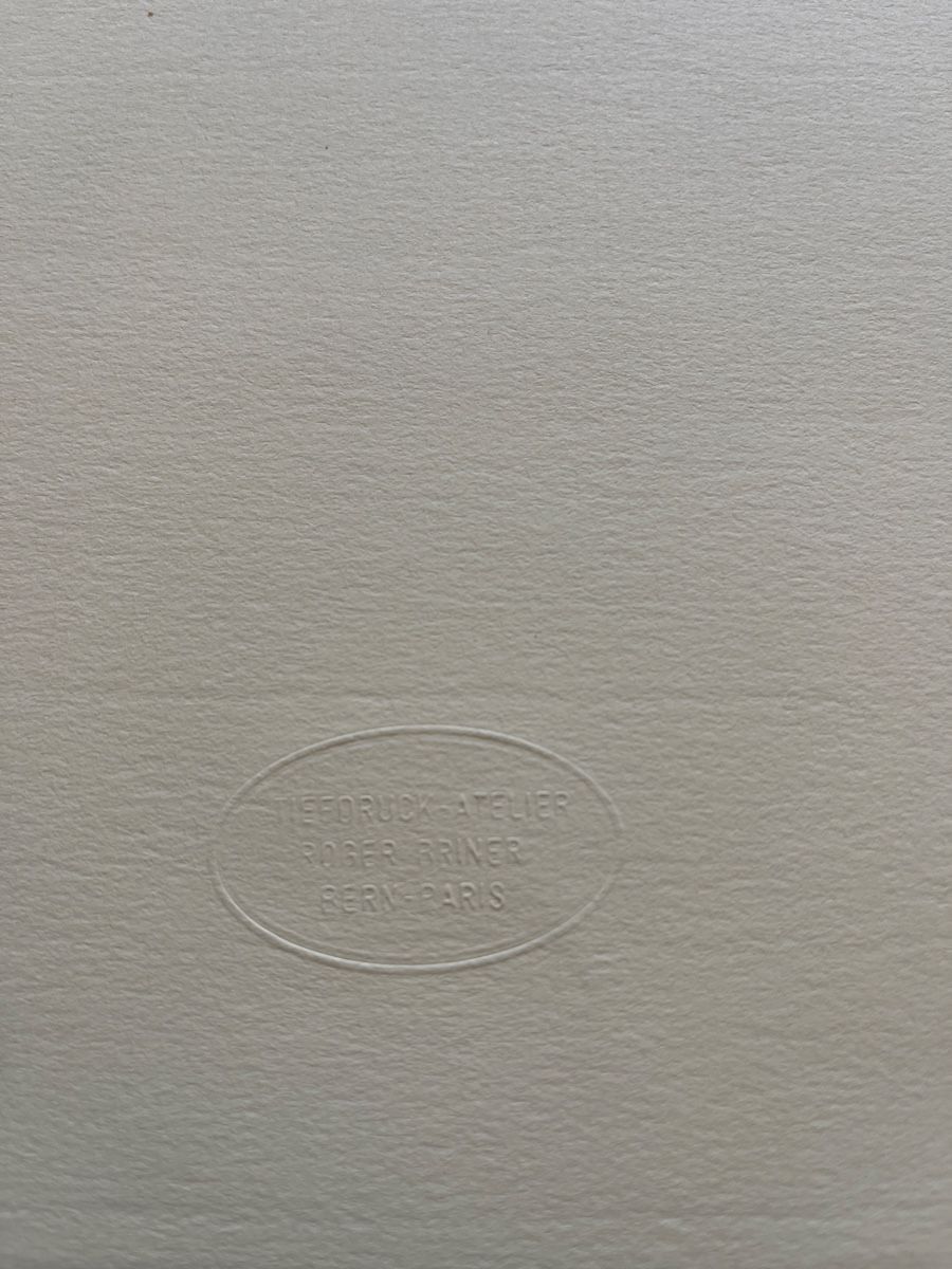 Grafica & Litografie: Lithografie Paris / Eiffelturm von Roger Briner 1990 – Usato da Gelterfingen venduto da liq-nator 6