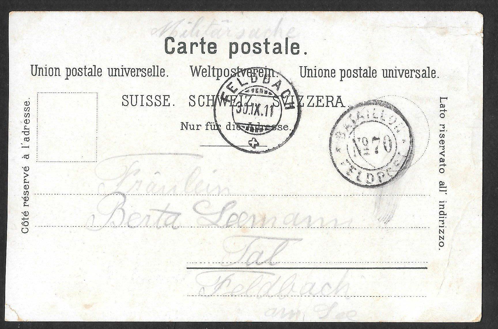 Cartoline postali: Gattikon Teilansicht – Usato da Olten venduto da clotaldi 1