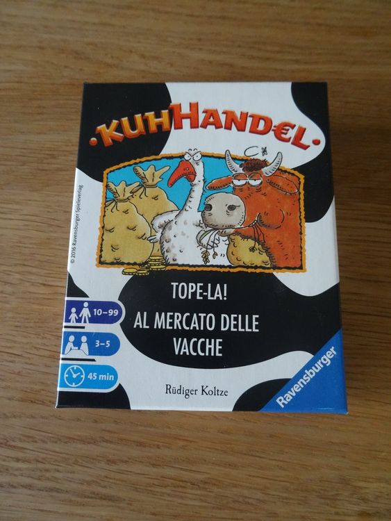 Ravensburger Kuhhandel Master - Gioco Di Carte Per 2-6 Giocatori, Da 10 Anni In Su [Edizione Tedesca]