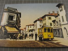 AK Chiasso mit Tram