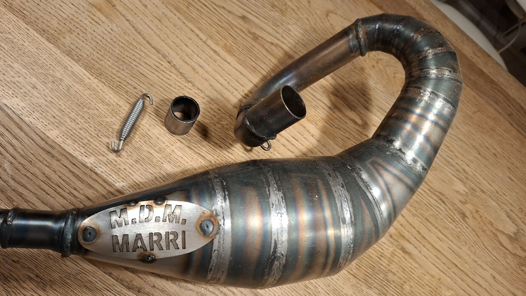 Piaggio Sistemi di scarico: Piaggio Ciao Auspuff MDM  Mari – Usato da Künten venduto da Rocchi71 3