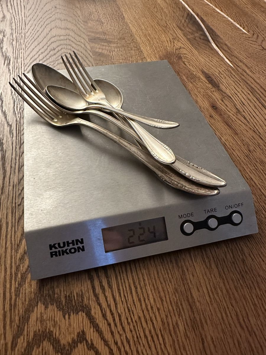 Bestecksets: Silber Besteck - 5-teilig – Gebraucht aus Liestal von Tschopp77 3
