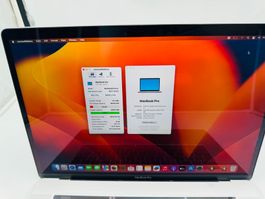 MacBook Pro 15" 2017 Touchbar, 16GB, 250GB, i7, 2.8GHz, 100%