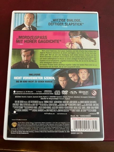 Tutti i DVDs: DVD KILL THE BOSS – Usato da Nottwil venduto da Frontal 1